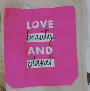 Love BEAUTY & Planet 💓🪷TOTE BAG