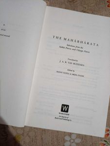 The Mahabharata Selections