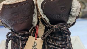Men's Brown Leather Lace-Up Boots