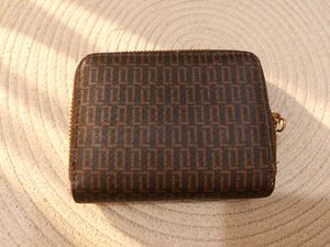 Lavie Luxe Brown Monogram Wallet