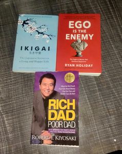 Ikigai & Rich Dad And Ego Is The Enemy