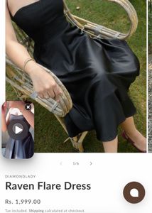 Satin neck choker Midi Dress