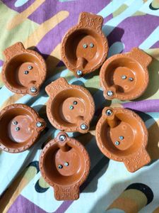 New 7 water Diya Lamps