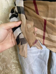 Designer Checkered Scarf/Sarong