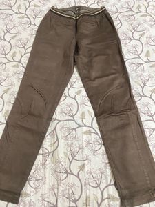 Comfortable Brown slim fit Pants