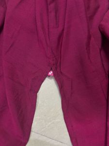 varanga Beautiful Magenta Kurta Set