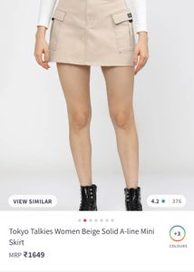 Tokyo Talkies Urban Mini Skirt