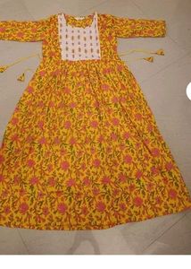 🎉Beautiful Printed Maternity And Formal Kurti🎉