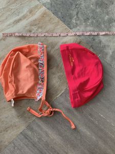 3 swimming cap