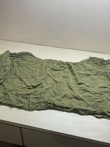 Boho Green Off-Shoulder Tunic Top
