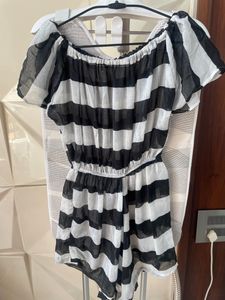 🇮🇳Freedom Sale🇮🇳Striped Beach Cover-Up
