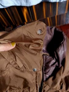 Vintage Brown Puffer Jacket
