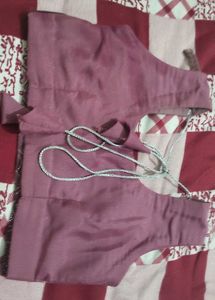 Elegant  Pink Blouse , Petticoat