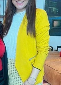 Zara Mustard Blazer