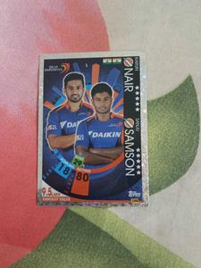 Silver Foil Partnership card