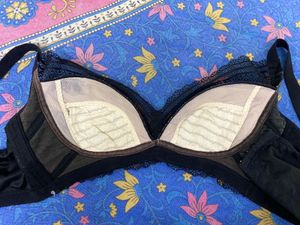Black Lace Bra