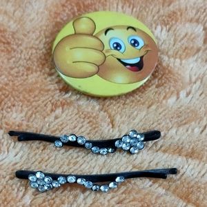 💝 STONE HAIR PIN