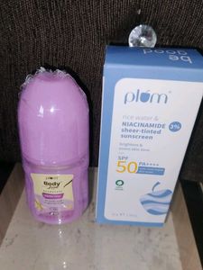 Plum Sheer-Tinted Sunscreen & Deodorant