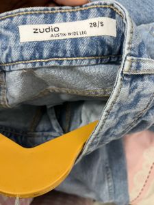 Light Wash Wide Leg Jeans