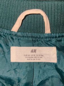 H&amp;M Vintage Style Patched Varsity Jacket