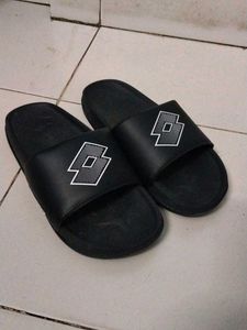 Lotto Black Slides - Comfortable &amp; Stylish