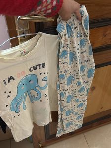 Girl Night Suit Set