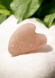 Rose Quartz Crystal Gua Sha