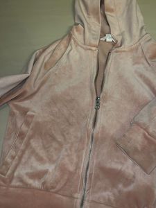 velour track suit jacket