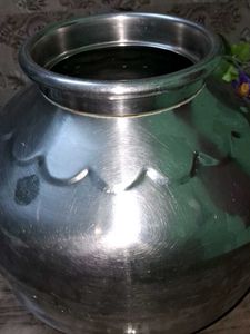 Vintage Stainless Steel Water Pot