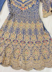 fully stitched plazzo dress