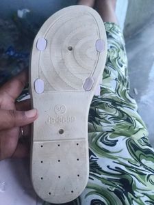 Peach Colour Slippers 39 No