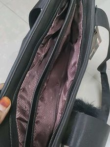 Stylish Black Tote Bag