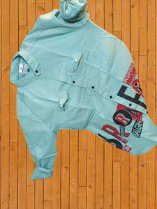 Men's Stylish Graphic Print Shirt Size XL