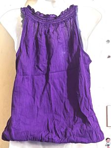 Purple Sleeveless Tank Top