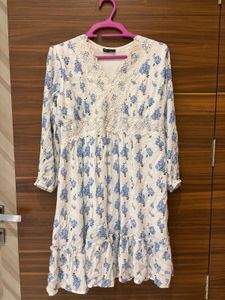 Boho Floral Print Dress