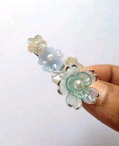 whimsical Floral Hair Clips