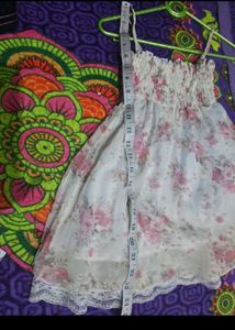 Floral Smocked Mini Dress
