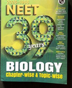 NEET Biology 39 Years Chapter-wise & Topic-wise