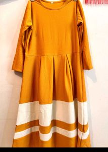 ANARKALI GOWN WITH PANT THUPPATTA