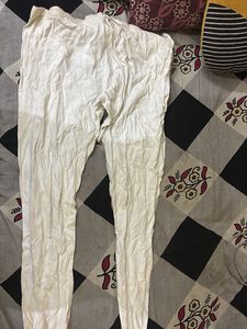 White leggings for women
