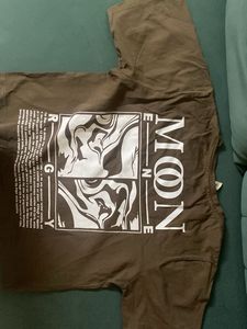 Brown Graphic T-Shirt #1