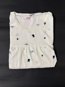 Cute Bunny &amp; Strawberry Night Dress