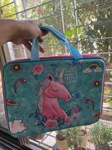 Cute Unicorn stationary/laptop bag