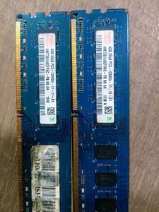 ddr3 desktop Ram 4gb +4gb 2 stick