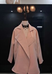Elegant Light Pink Coat