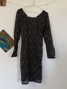 Chic Textured double slit top