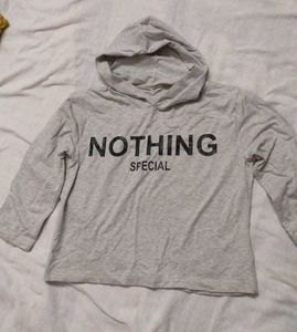 Gray Hoodie - Nothing Special