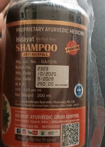 Hidayat Herbal Hair Oil Kalongi &amp; Shikakai