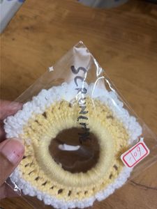 Handmade Crochet Scrunchie