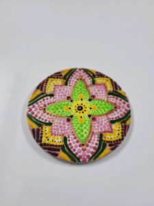 Hand Painted Mandala magnet/ painting